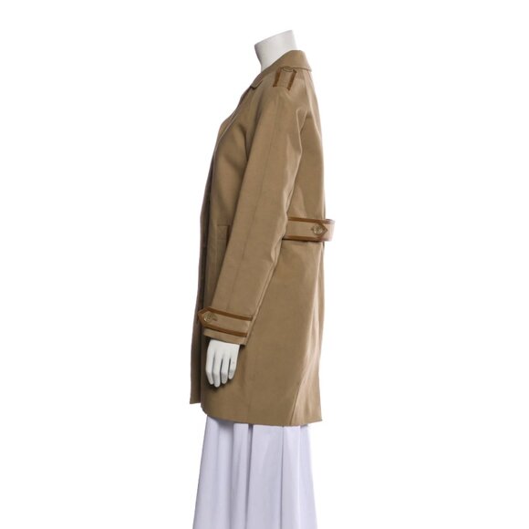 Burberry Brit Coat Size: S leather trimmed - Picture 2 of 16